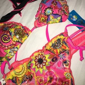Handmade Colombian bikini- never worn