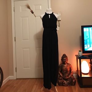 Black Romper w/ wide legs