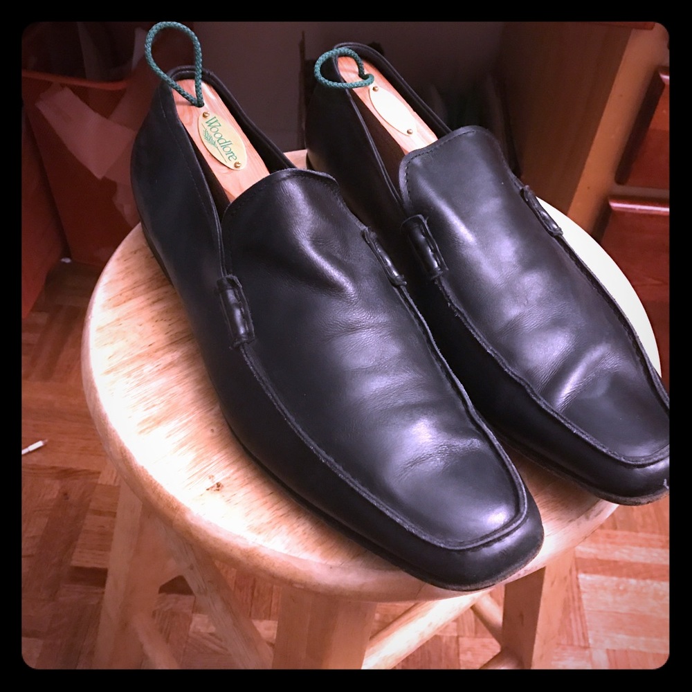 Prada Men's Loafers in Black