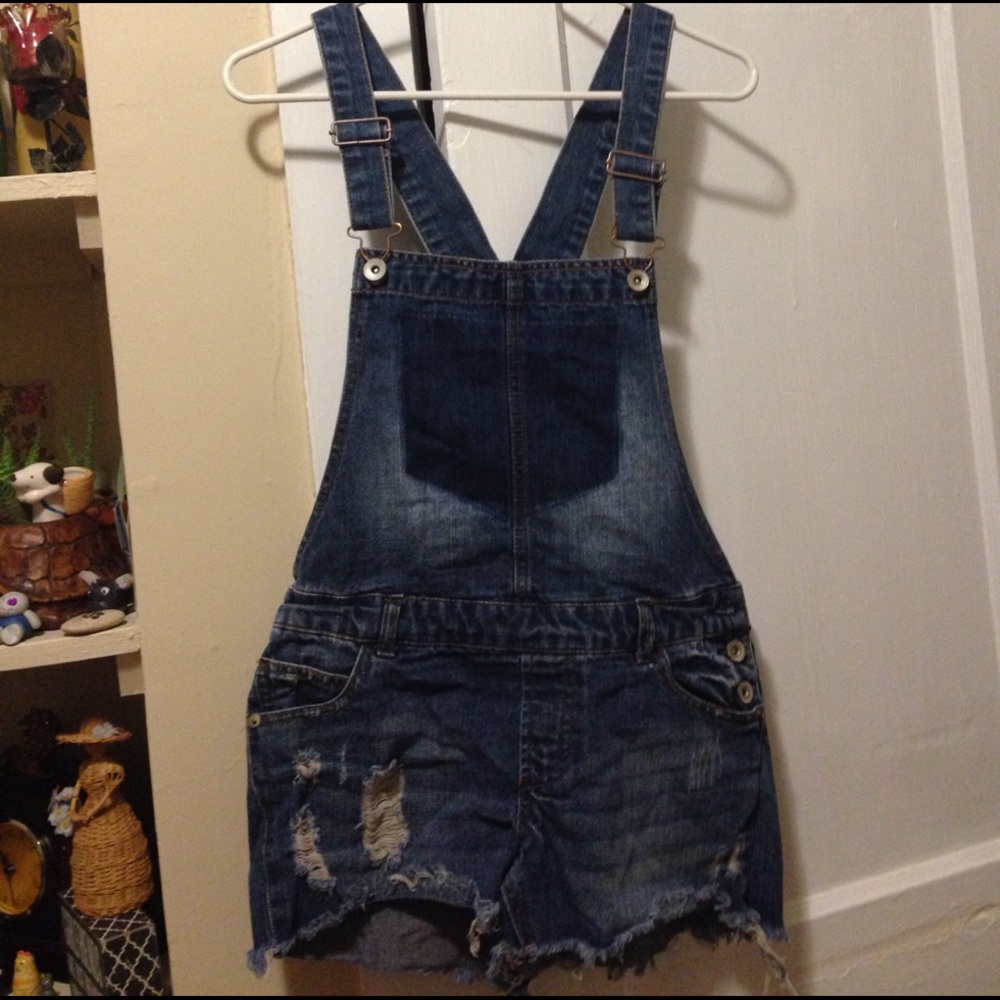 Overalls shorts