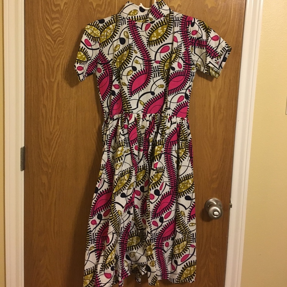 African print dress!