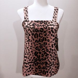 'Cooper & Ella' Leopard crisscross back tank