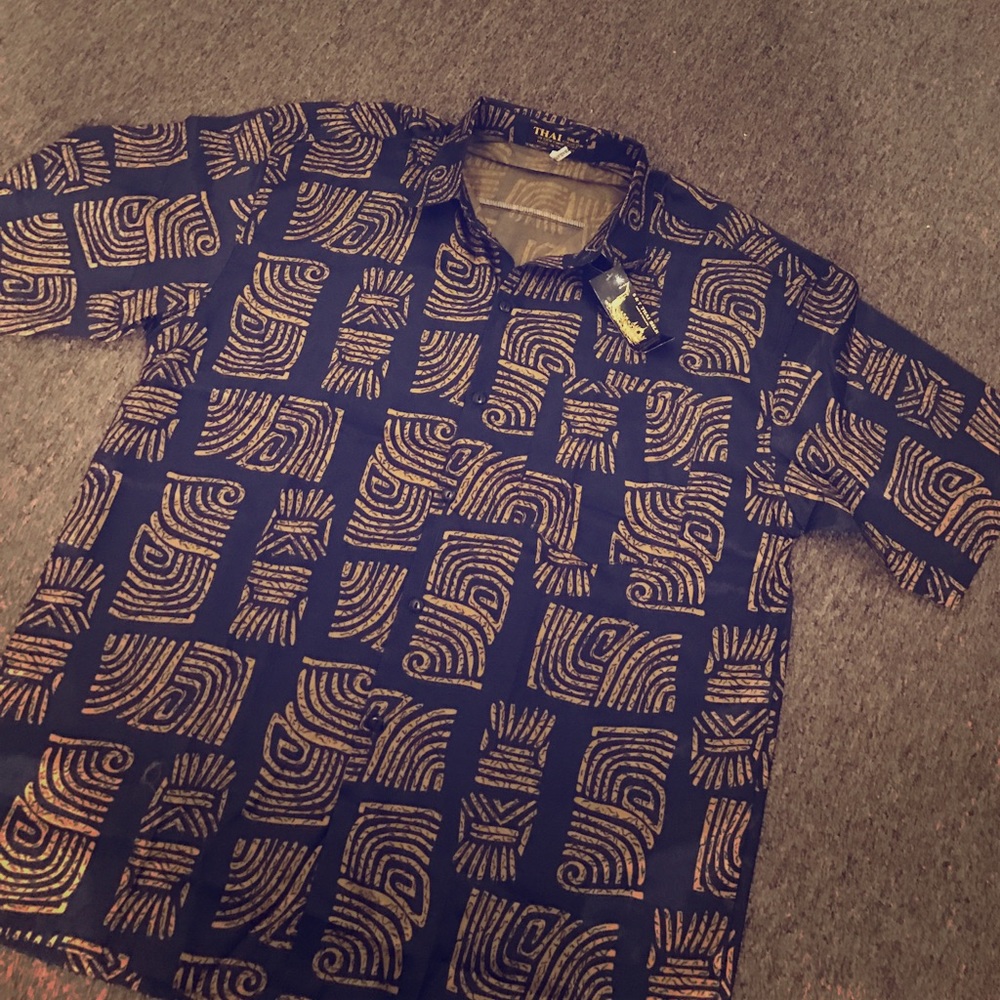 Men's Short Sleeve Button Down Shirt