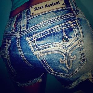 Rock revival Kai shorts