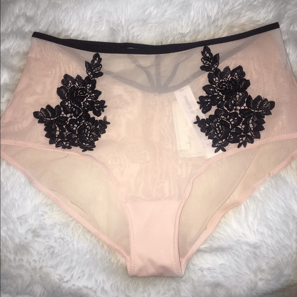 High waisted underwear lingerie