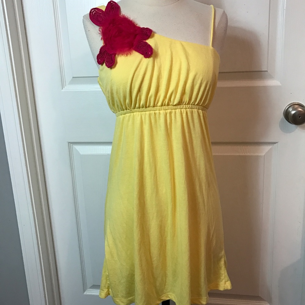 Cute yellow summer dress