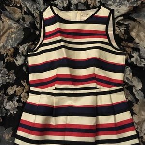 JCrew Size 2 Striped Dress