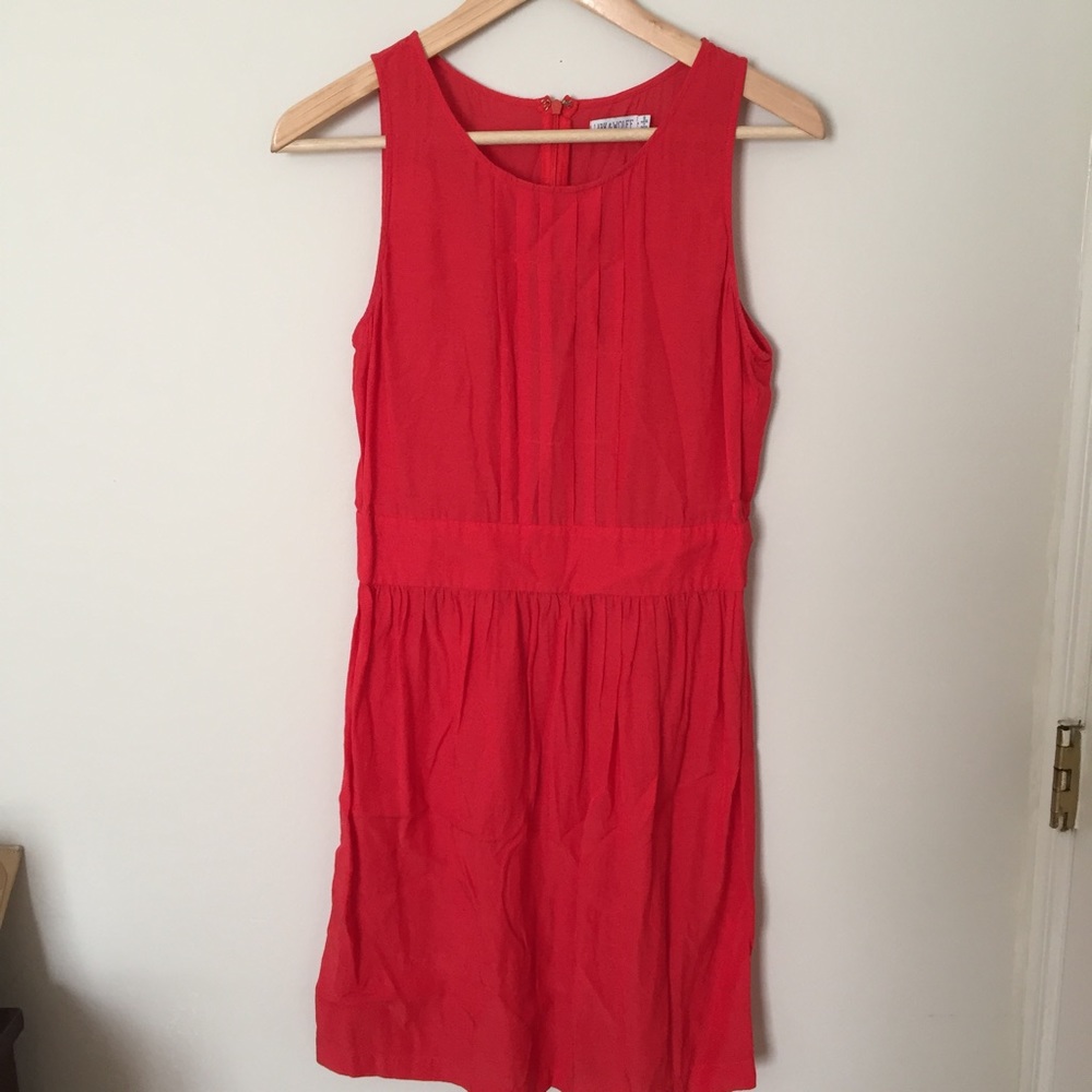 Lark & Wolff red/coral party dress
