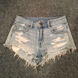American Eagle high waisted shorts