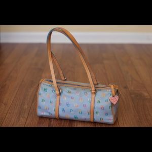 Dooney & Bourke signature shoulder bag, blue
