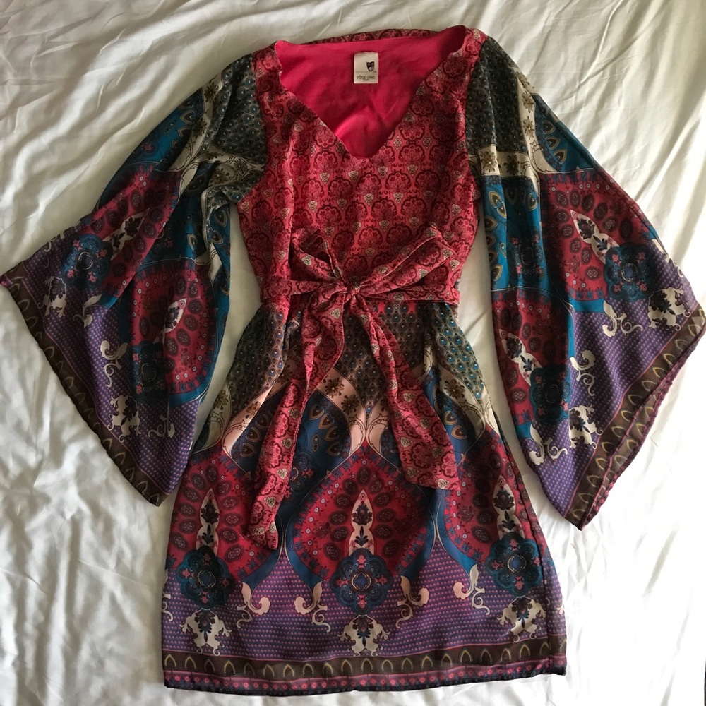 🌺SOLD ON M🌺 Long sleeve boho dress