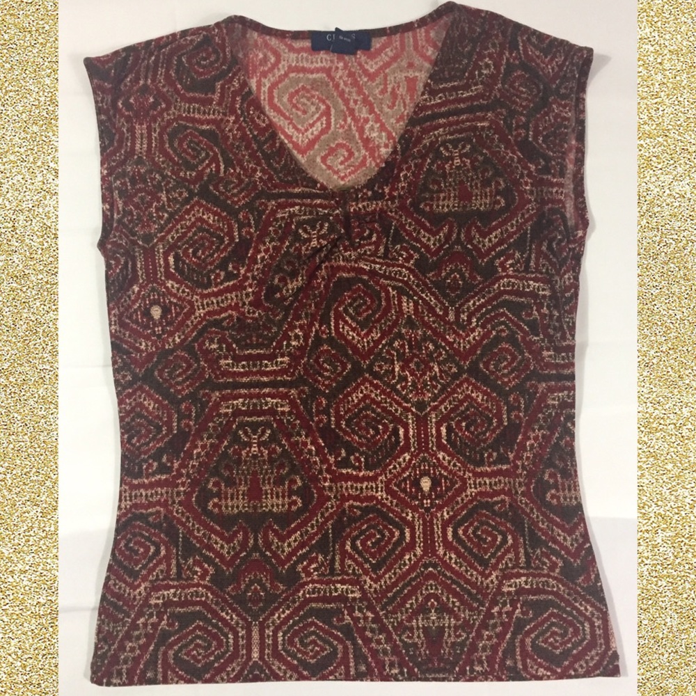 Chaps dressy tank top size petite medium