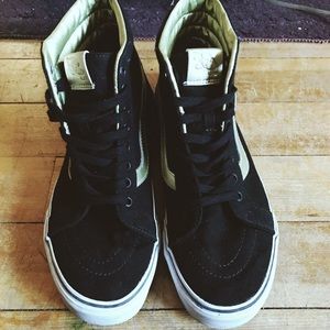 Black and Gold 50th Anniversary Vans Sk8-Hi