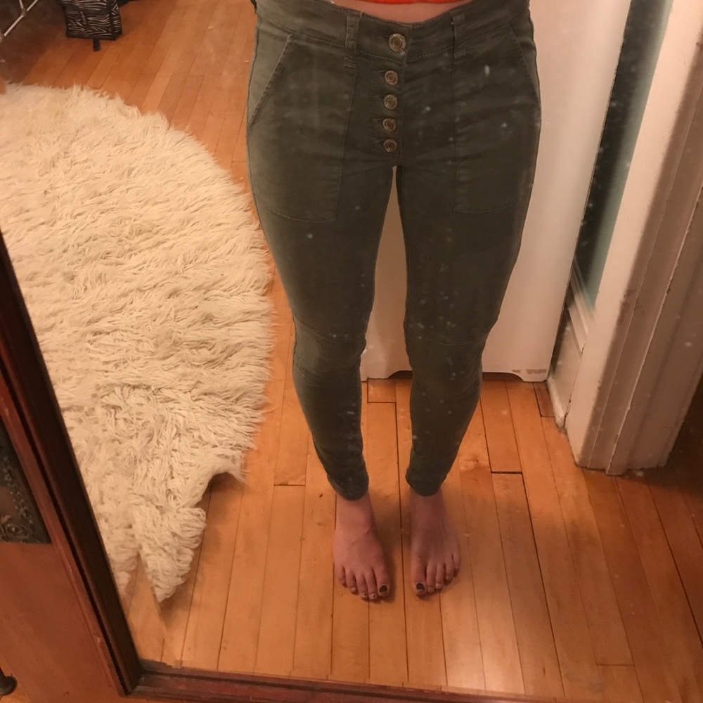 American eagle moto pants