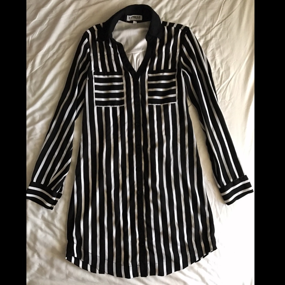 🌺SOLD ON M🌺 Express "The Portofino Shirt Dress"