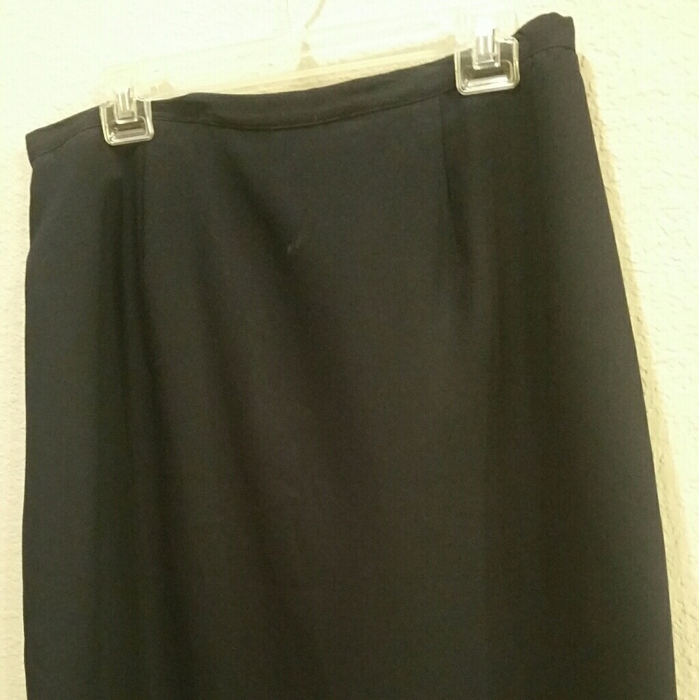 Navy skirt