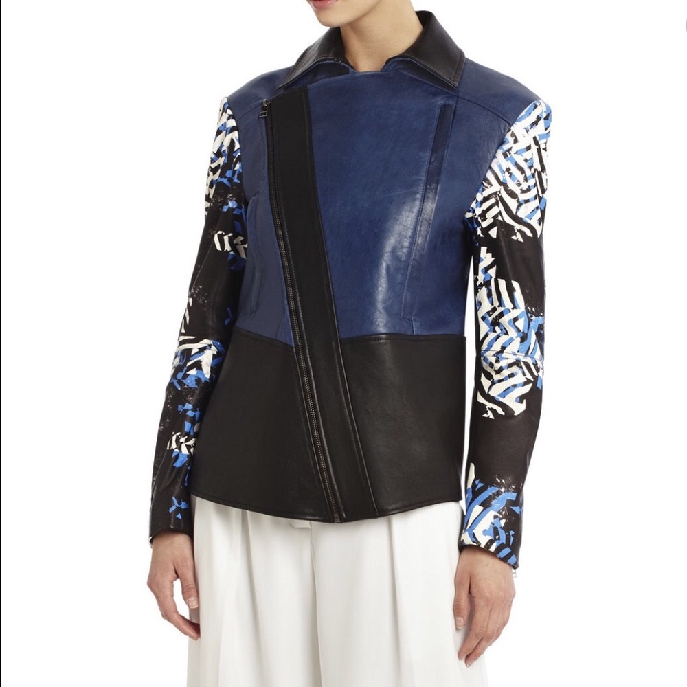 BCBGMAXAZRIA Runway griffin leather jacket