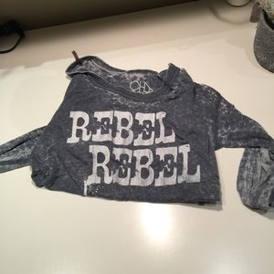 Long sleeve hand dyed cotton shirt