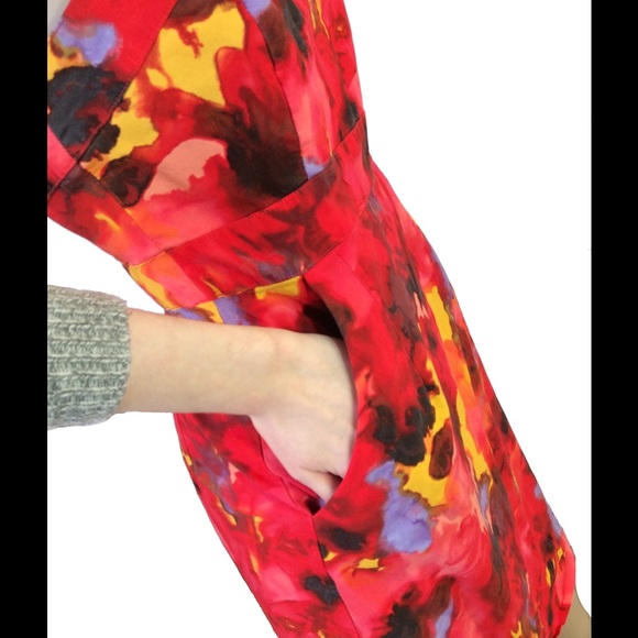 Strapless floral dress - Picture 5 of 5