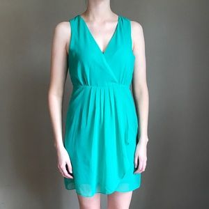 Teal Sleeveless Dress