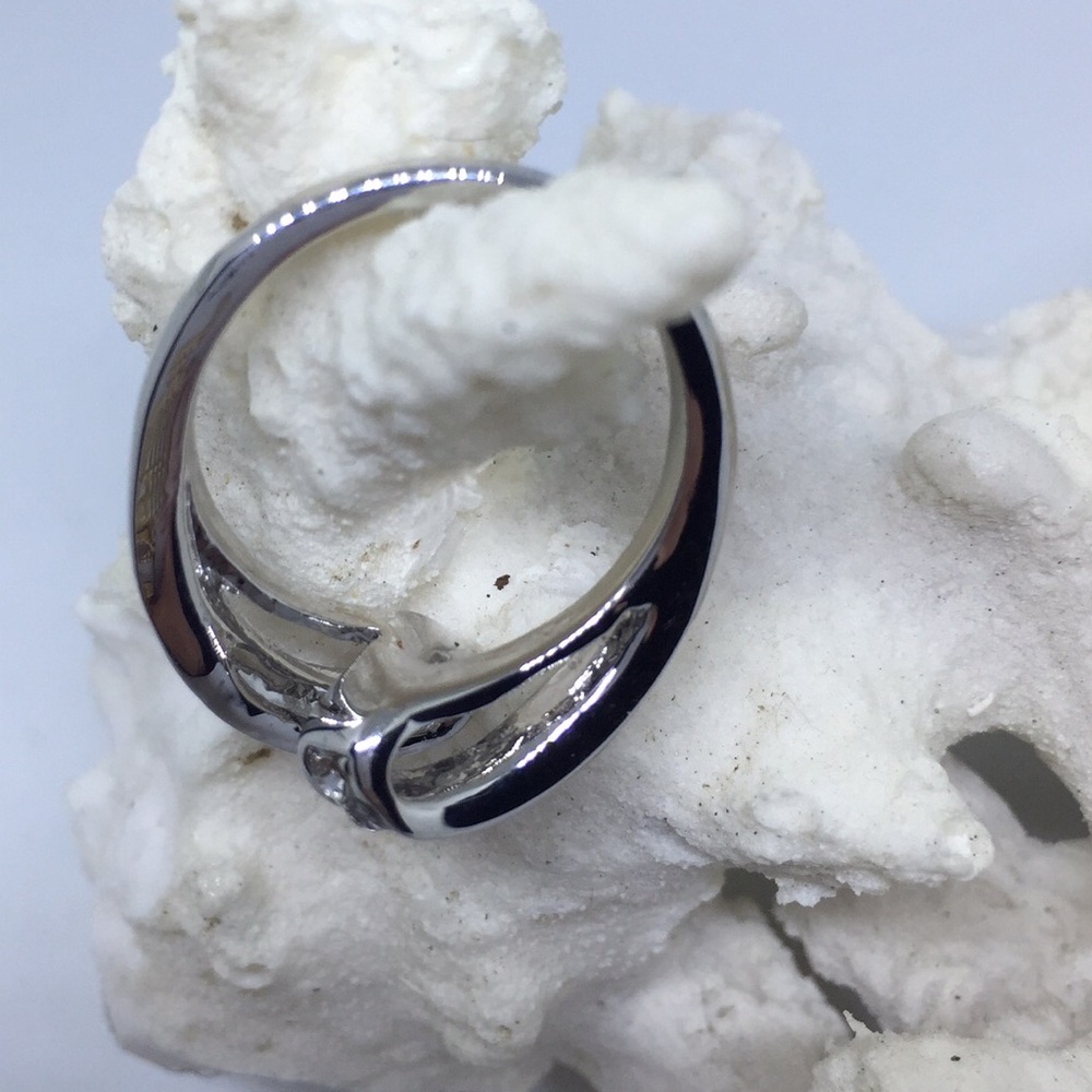 White gold PLATED ring - Picture 5 of 7