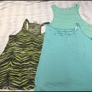 Green / Aqua tanks