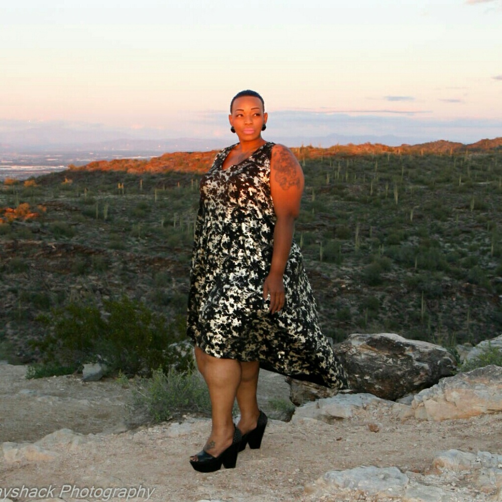 Black/Gold Dress