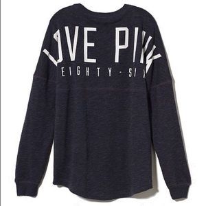 PINK crew neck long sleeve