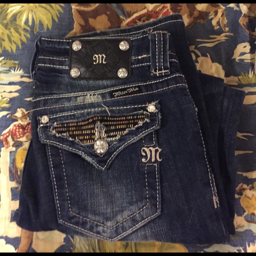 Miss Me Boot Cut Jeans size 27