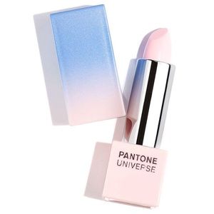 Sephora pantone color lipstick in serenity, pink.