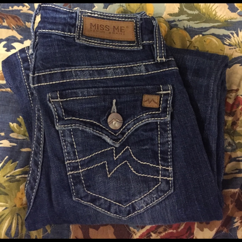 Miss Me Boot Cut Jeans size 27