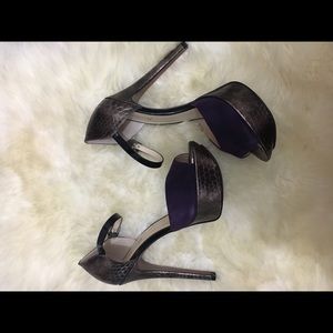 NEW! Boutique 9 platform purple suede shoes