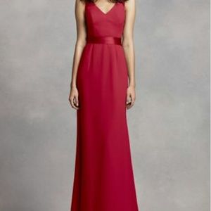 Apple Red Vera Wang Gown