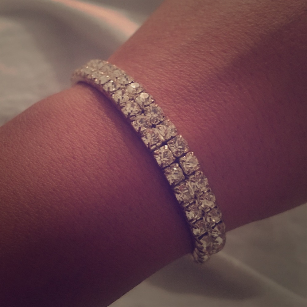 CZ Tennis bracelet - small size. Approx 7.1”