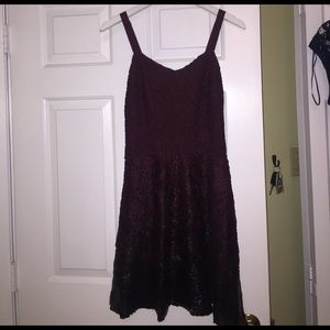 NWT free People burgundy dress Sz M