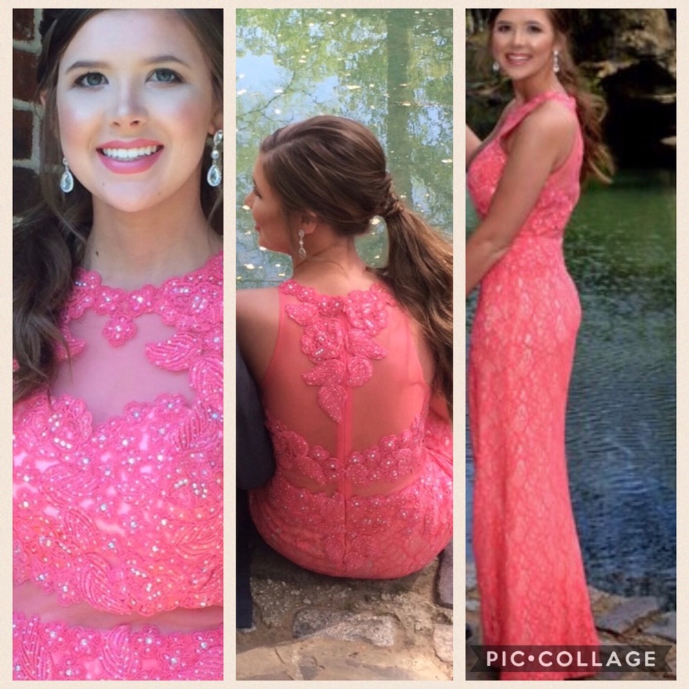 Coral Prom Dress