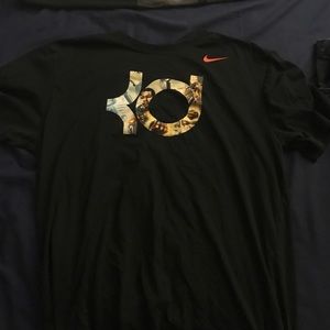 vintage kd nike basketball dri fit shirt