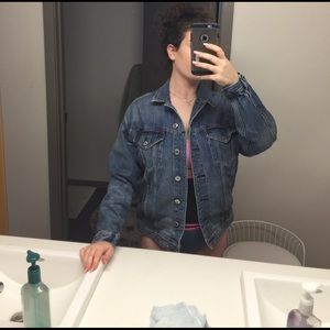 American Eagle oversized jean jacket
