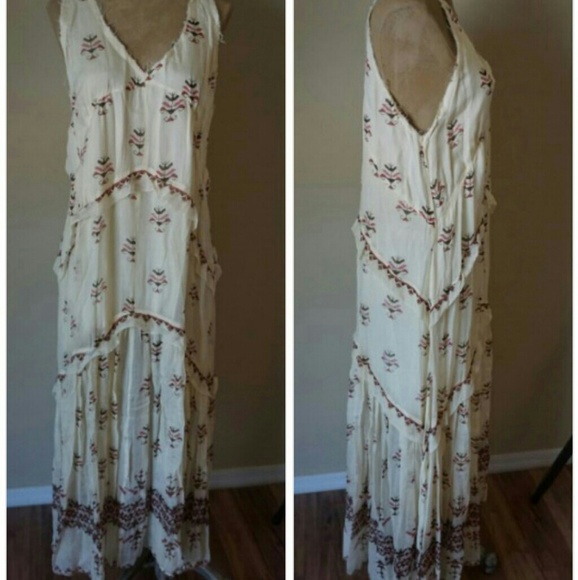 Free people maxi boho free flow dress, sold out! - Picture 1 of 4