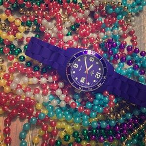 Adidas Purple Watch