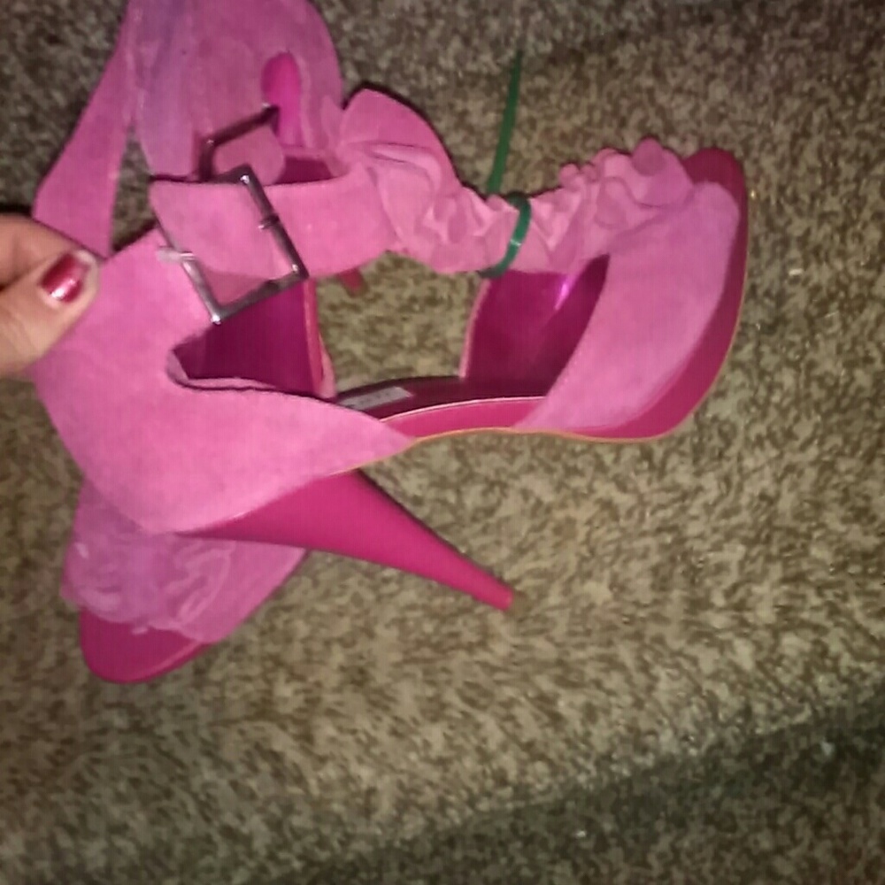 Pretty heels and dress