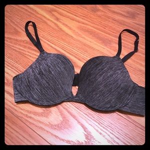 Daisy Fuentes Marled Gray Bra