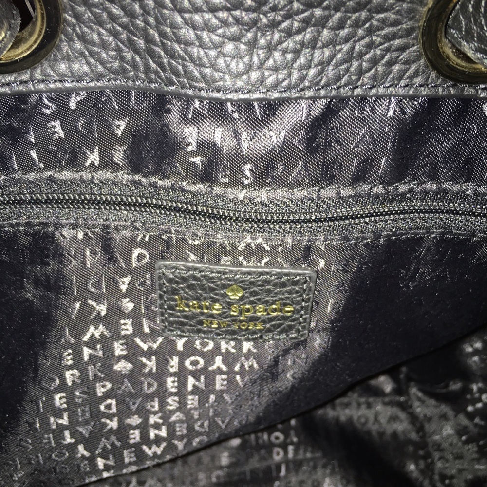 *SOLD* Kate Spade Leather Backpack - Picture 8 of 8