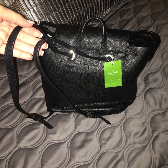 *SOLD* Kate Spade Leather Backpack - Picture 3 of 8