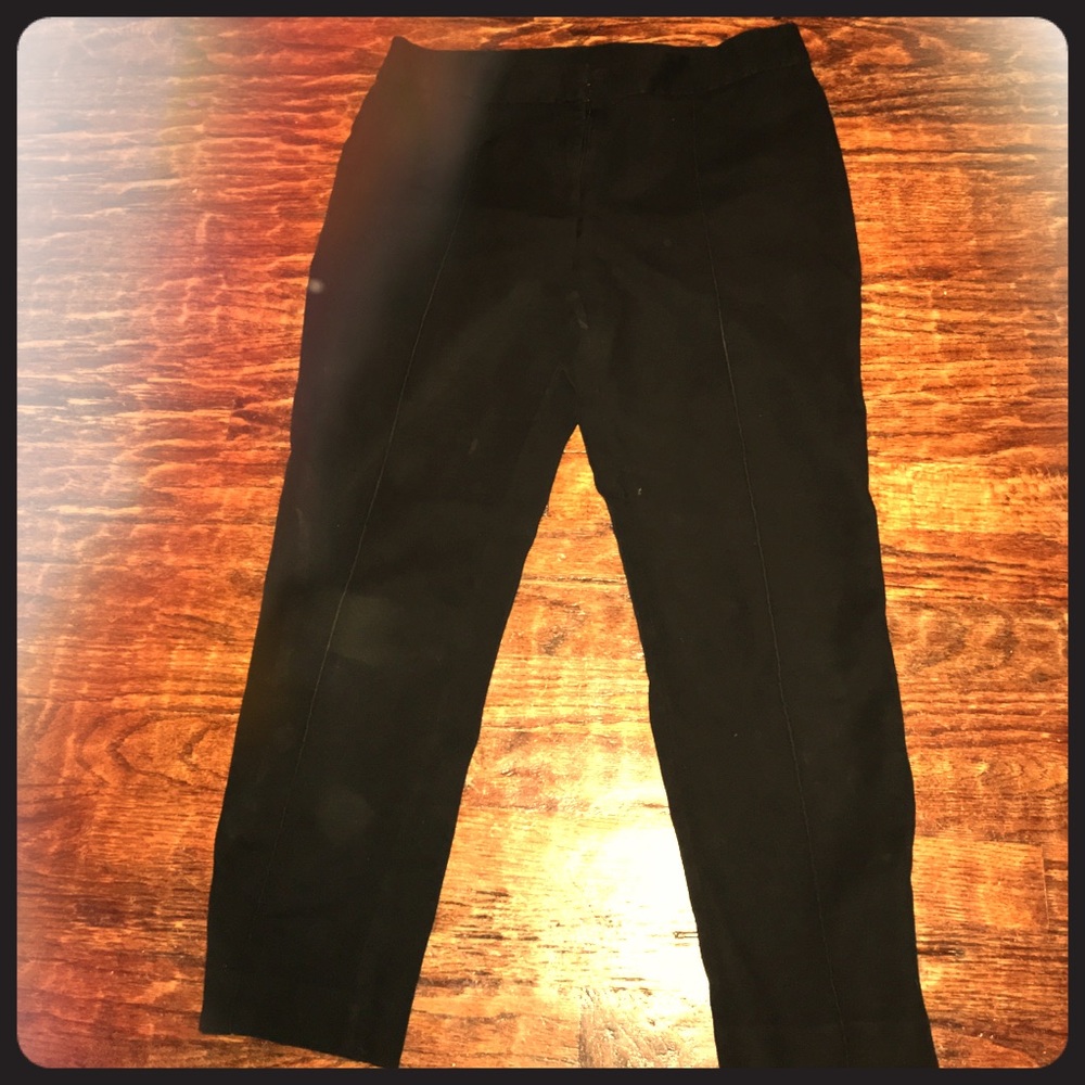 black pants