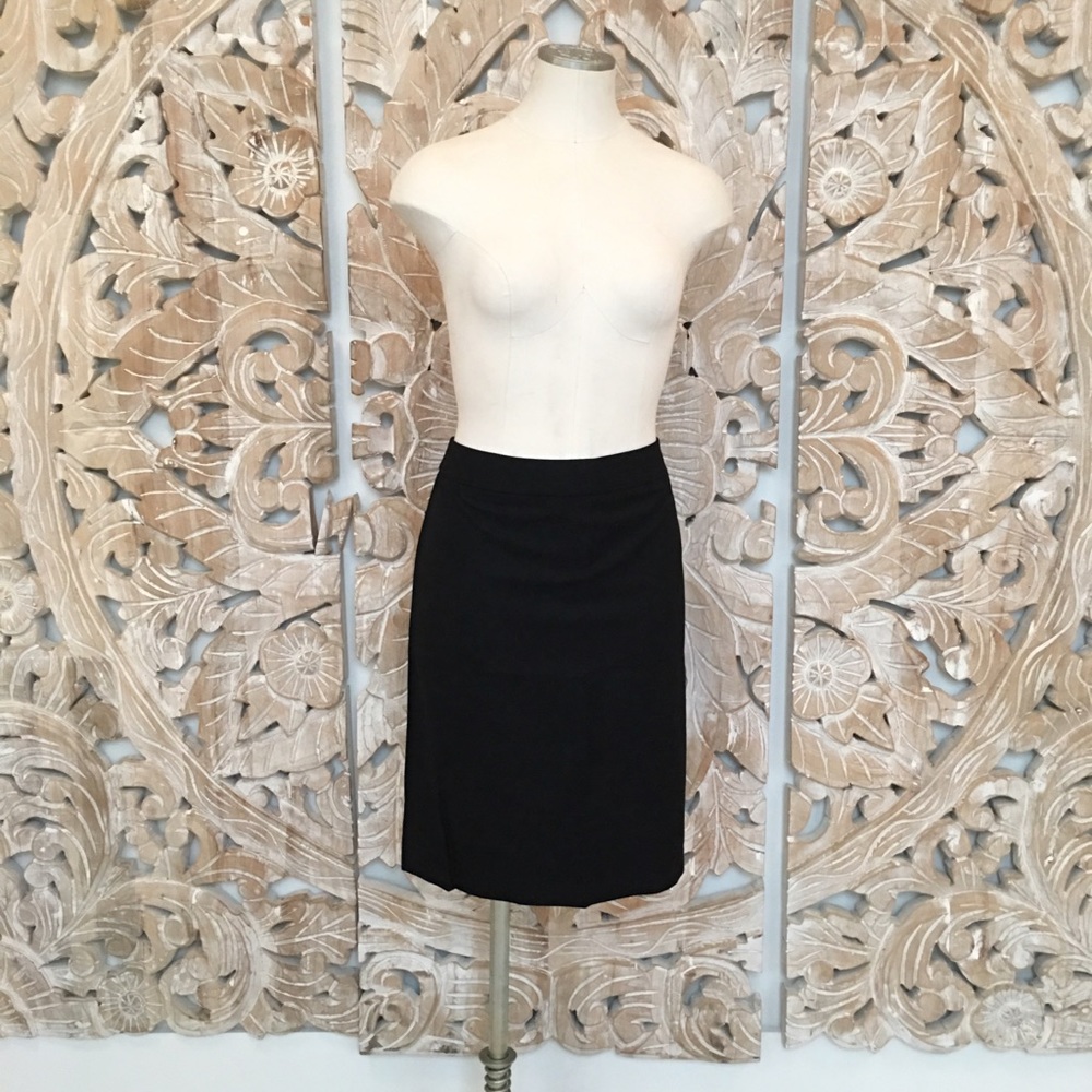 Ann Taylor Loft Black Skirt