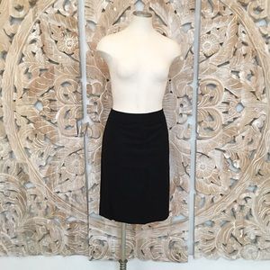 Ann Taylor Loft Black Skirt