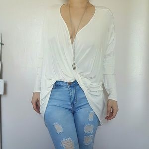Twisted Front Top