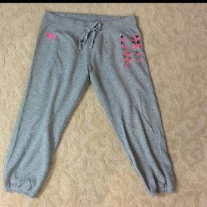 PINK VICTORIAS SECRET BLING CHEVRON