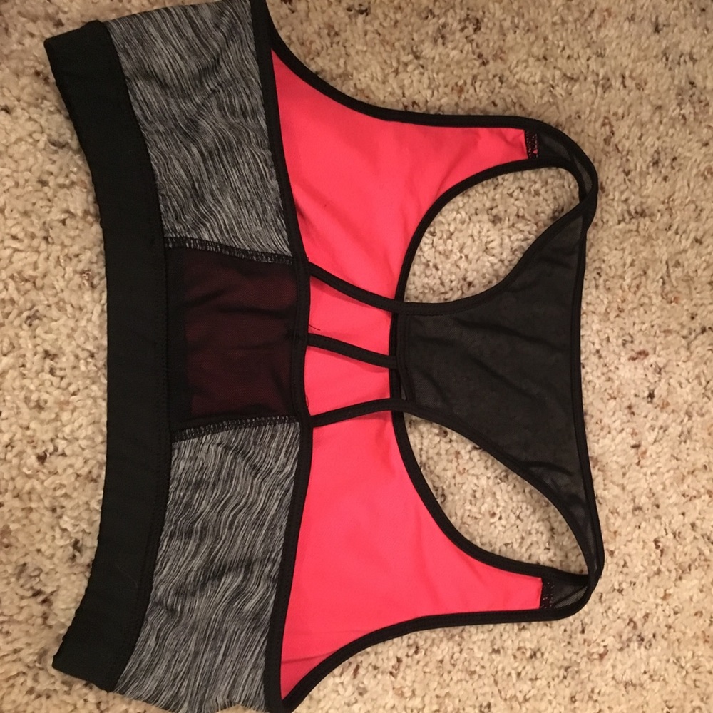 mesh sports bra
